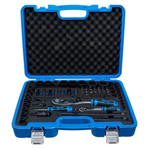 BGS Set šesterokutnih umetaka za teretne utične ključeve | 6,3 mm (1 /4) + 12,5 mm (1 /2) 69-dijelni