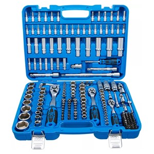 BGS Set šesterokutnih utičnih ključeva | pogon 6,3 mm (1 /4) /10 mm (3 /8) /12,5 mm (1 /2) | inčni | 192-dijelni