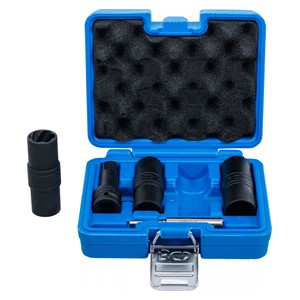 BGS Set specijalnih teretnih okretnih umetaka za utični ključ | šesterokut i odvijač 17 - 19 - 21 mm | 12,5 mm (1 /2) | 3-dijelni