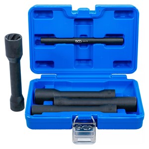 BGS Set spiralnih umetaka za utični ključ /izvijač za vijke, duboki | 12,5 mm (1 /2) | 17 - 22 mm | 5-dijelni