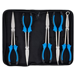 BGS Set steznih kliješta s dugačkim čeljustima | 290 mm | 5-dijelni