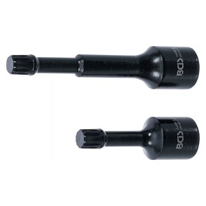 BGS Set teretna posebni bit umetak | 12,5 mm (1 /2) | unutarnje ozubljenje (za XZN) M12 | za VAG | 2-dijelni