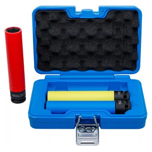 BGS Set teretnih zaštitnih umetaka | ekstra duboki | 12,5 mm (1 /2) | 17 /19 /21 mm | 3-dijelni