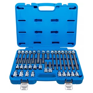 BGS Set umetaka bitova | 12,5 mm (1 /2) | klinasti profil (za RIBE) | 32-dijelni