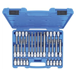 Set umetaka bitova | 12,5 mm (1 /2) | TP-profil (za Torx) TP20 - TP70 | 32-dijelni