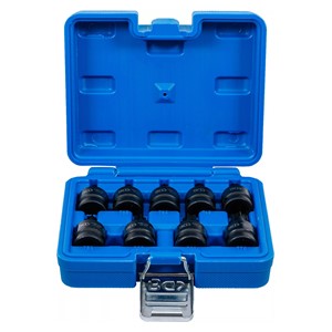 BGS Set umetaka za teretne bitove | 12,5 mm (1 /2) | T-profil (za Torx) T20 - T70 | 9-dijelni