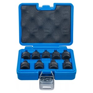 BGS Set umetaka za teretne bitove | 12,5 mm (1 /2) | unutarnje ozubljenje (za XZN) M4 - M16 | 9-dijelni