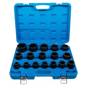 BGS Set umetaka za teretne utične ključeve | 20 mm (3 /4) | 19 - 55 mm | 17-dijelni