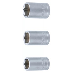 BGS Set umetaka za utični ključ | pogon 12,5 mm (1 /2) | 15 - 17 - 19 mm | 3-dijelni