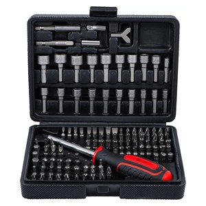 BGS Set univerzalnih bitova | vanjski šesterokutni pogon 6,3 mm (1 /4) | 122-dijelni