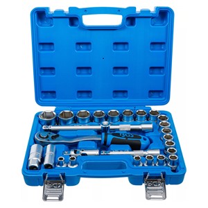 BGS Set utičnih ključeva | pogon 12,5 mm (1 /2) | 8 - 32 mm | 27-dijelni