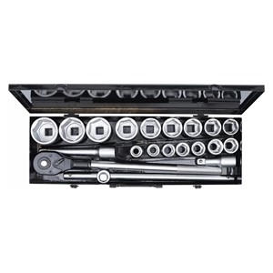 BGS Set utičnih ključeva | pogon 20 mm (3 /4) | 19 - 50 mm | 20-dijelni