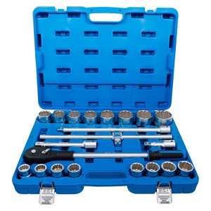 BGS Set utičnih ključeva | pogon 20 mm (3 /4) | inčni | 21-dijelni