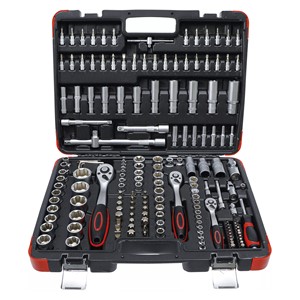 BGS Set utičnih ključeva | pogon 6,3 mm (1 /4) /10 mm (3 /8) /12,5 mm (1 /2) | 172-dijelni