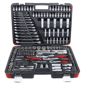 BGS Set utičnih ključeva | pogon 6,3 mm (1 /4) /10 mm (3 /8) /12,5 mm (1 /2) | 216-dijelni