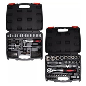 BGS Set utičnih ključeva | pogon 6,3 mm (1 /4) /12,5 mm (1 /2) | 174-dijelni