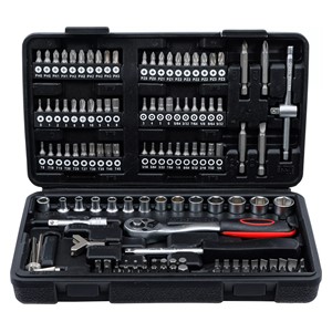 BGS Set utičnih ključeva | pogon 6,3 mm (1 /4) | 130-dijelni