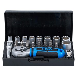 BGS Set utičnih ključeva | pogon 6,3 mm (1 /4) | 28-dijelni