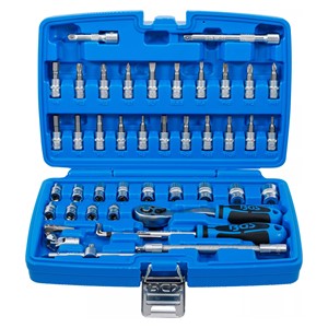 BGS Set utičnih ključeva | pogon 6,3 mm (1 /4) | 46-dijelni