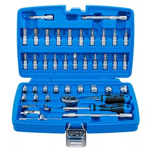 BGS Set utičnih ključeva | pogon 6,3 mm (1 /4) | inčni | 46-dijelni
