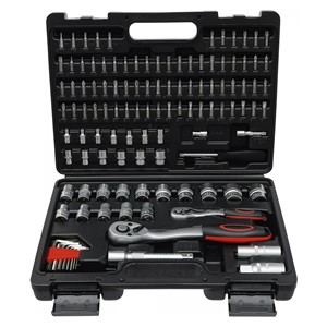 BGS Set utičnih ključeva valovitog profila | pogon 6,3 mm (1 /4) /12,5 mm (1 /2) | 115-dijelni