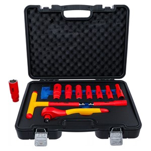 BGS Set utičnih VDE ključeva | pogon 12,5 mm (1 /2) | 10 - 24 mm | 11-dijelni