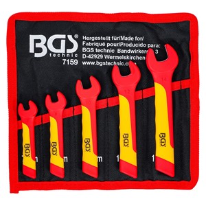 BGS Set viličastih VDE ključeva | 7 - 14 mm | 5-dijelni