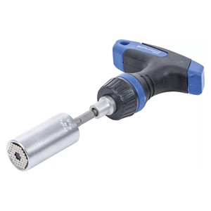 BGS Set višestrukih umetaka s adapterom | s ustavljačkom okretnom T-ručkom, prebaciva | 3-dijelni