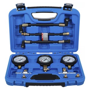 BGS Set za ispitivanje tlaka goriva i kompresije | za motocikle | 11-dijelni