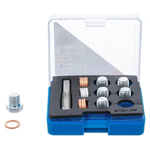 BGS Set za popravak navoja za ispuštanje ulja | M13 x 1,25 mm
