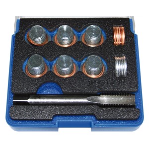 BGS Set za popravak navoja za ispuštanje ulja | M14 x 1,25 mm