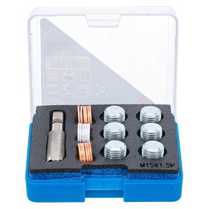 BGS Set za popravak navoja za ispuštanje ulja | M15 x 1,5 mm