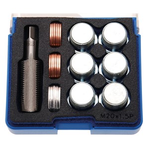 BGS Set za popravak navoja za ispuštanje ulja | M20 x 1,5 mm