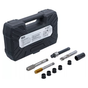BGS Set za popravak navoja za ispuštanje ulja | za aluminijske posude za ulje | M12 x 1,75 mm