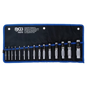 BGS Set za pravljenje rupa | 2 - 22 mm | 15-dijelni