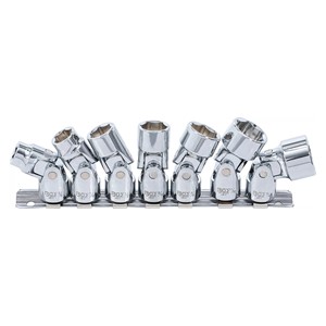 BGS Set zglobnih utičnih ključeva | 10 mm (3 /8) | 3 /8 - 3 /4 mm | inčni | 7-dijelni