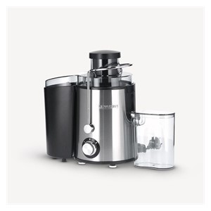 Severin ES 3566 Centrifugal juicer 400 W Black, Stainless steel
