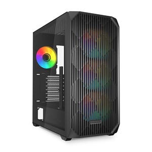 Sharkoon AK3 RGB Midi Tower Black
