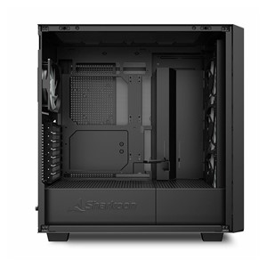 Sharkoon REBEL C70G RGB Full Tower Black, Wood