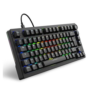 Sharkoon SGK25 keyboard Home USB QWERTZ German Black