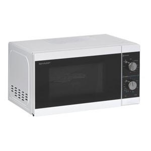 Sharp YC-MG01E-W microwave Countertop Grill microwave 20 L 800 W Black, White