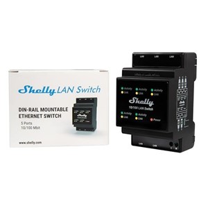 Shelly LAN Switch Smart switch Black