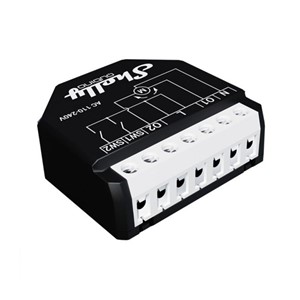 Shelly Qubino Wave Shutter electrical relay Black
