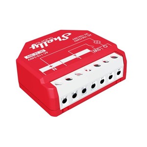 Shelly Qubino Wawe 1PM Smart switch Red