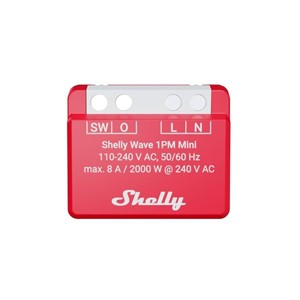 Shelly Wave 1PM Mini LR Smart Z-Wave Relay