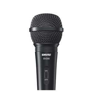 Shure SV200 microphone Black Karaoke microphone