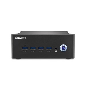 Shuttle Nano PC NT10H5, Intel Core Ultra 5 125H, Intel Arc graphics, 2xHDMI, 2xUSB 4.0 (DP), 2x2.5Gbit LAN, incl. VESA 24 /7 permanent operation