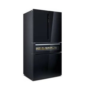 Siemens KF96RSBEA side-by-side refrigerator Freestanding 572 L Black
