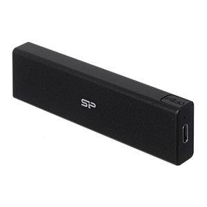 SILICON POWER PD60 Enclosure USB-C case M.2 PCIe NVMe SSD /M.2 SATA SSD (SP000HSPSDPD60CK) Black