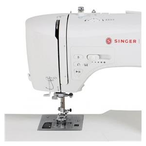 Singer 7640 sewing machine, electric current, white 5